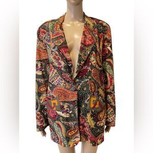 Canvasbacks Colorful Paisley Women's Jacket